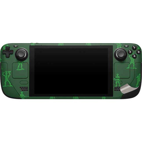 Disney Toy Story Sarge Army Print Steam Deck Handheld Gaming Computer Skin